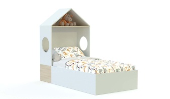 Кровать-домик Манхеттен 11 BMS с крышей