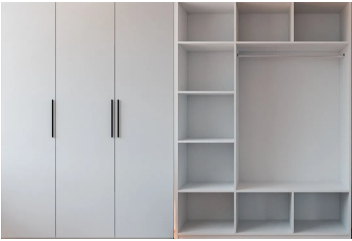 Распашной шкаф Вилета 3 (1300*2500*700)