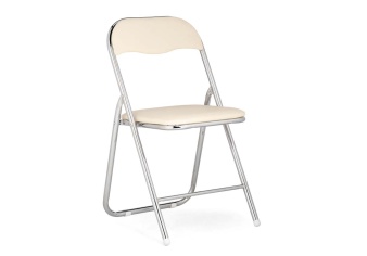 Стул на металлокаркасе Fold 1 складной из экокожи