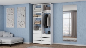 Стеллаж для одежды Мирта 41 BMS