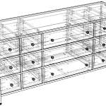 Схема сборки Комод Лакрес 4 BMS