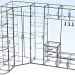 Схема сборки Прихожая Марта 25 BMS