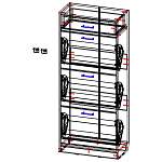 Тумба для обуви ТТМ 140 BMS