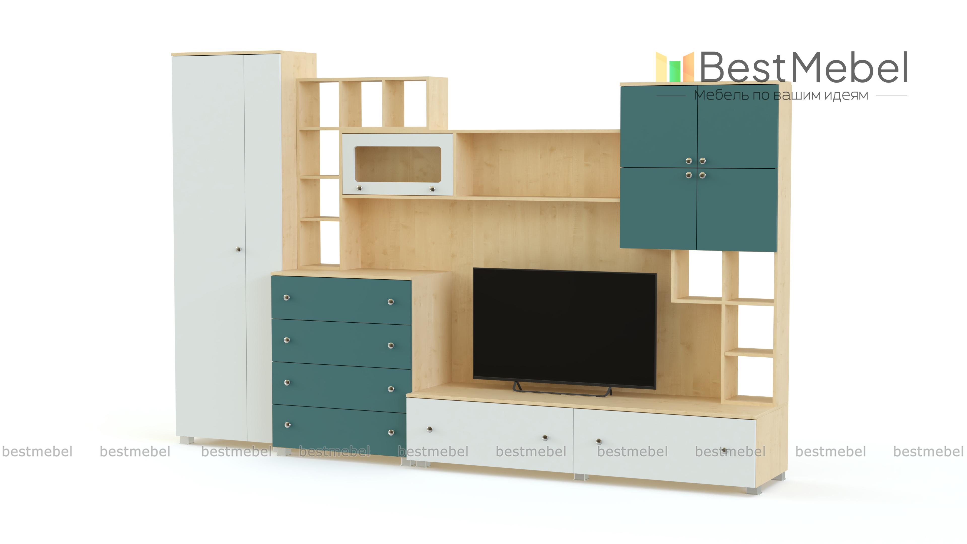 Гостиная Хай-Тэк-19 Набор 7 BMS - Фото