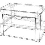 Тумба прикроватная Гарда BMS