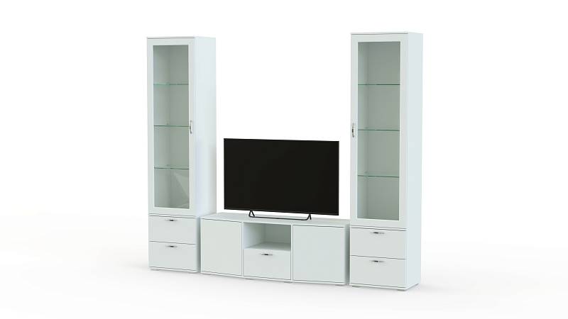 Модульная стенка в гостиную Ирис BMS