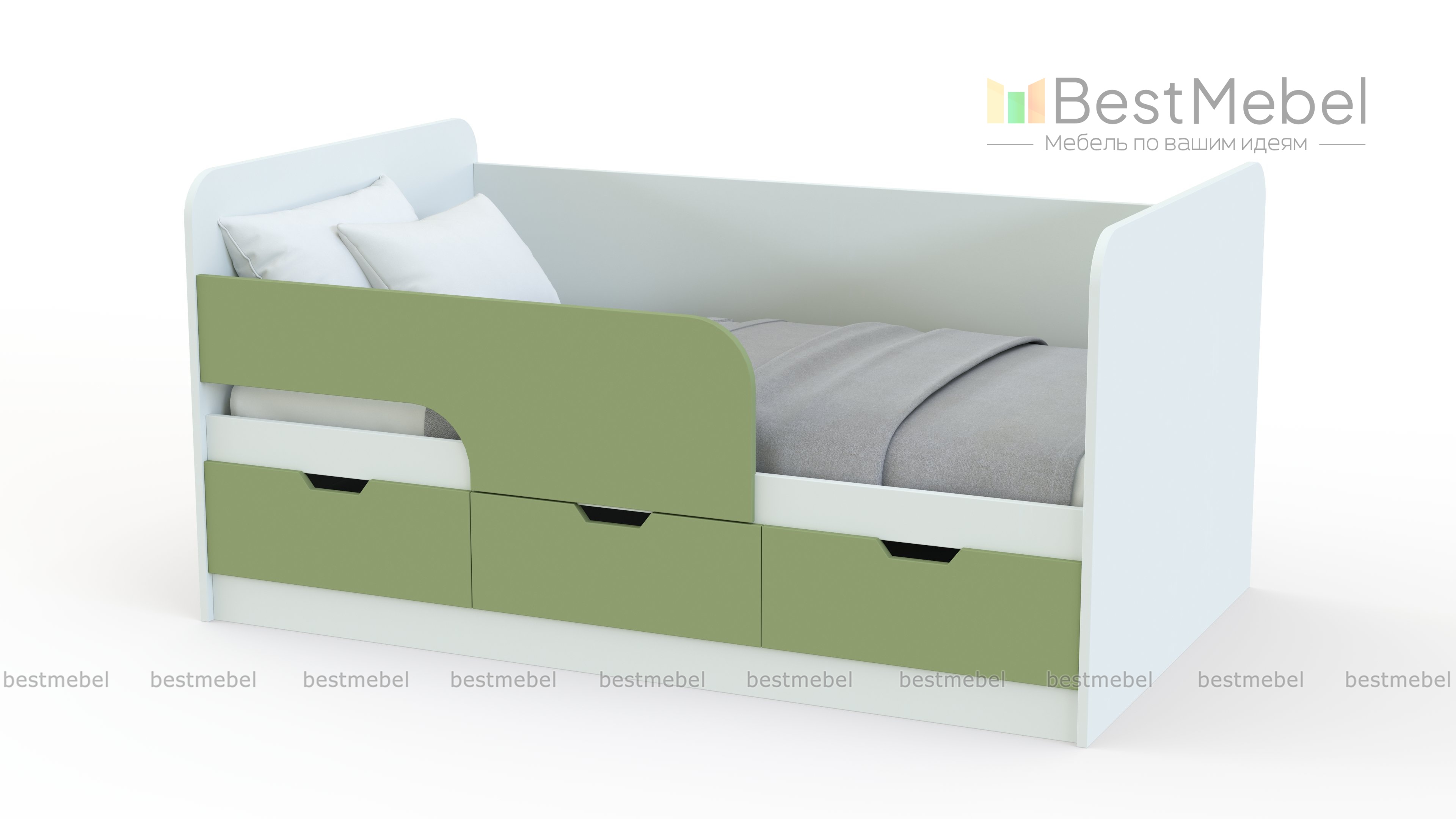 Детская кровать Минни BMS