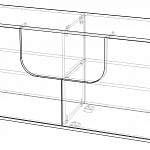Чертеж Тумба под ТВ Ф-3 BMS