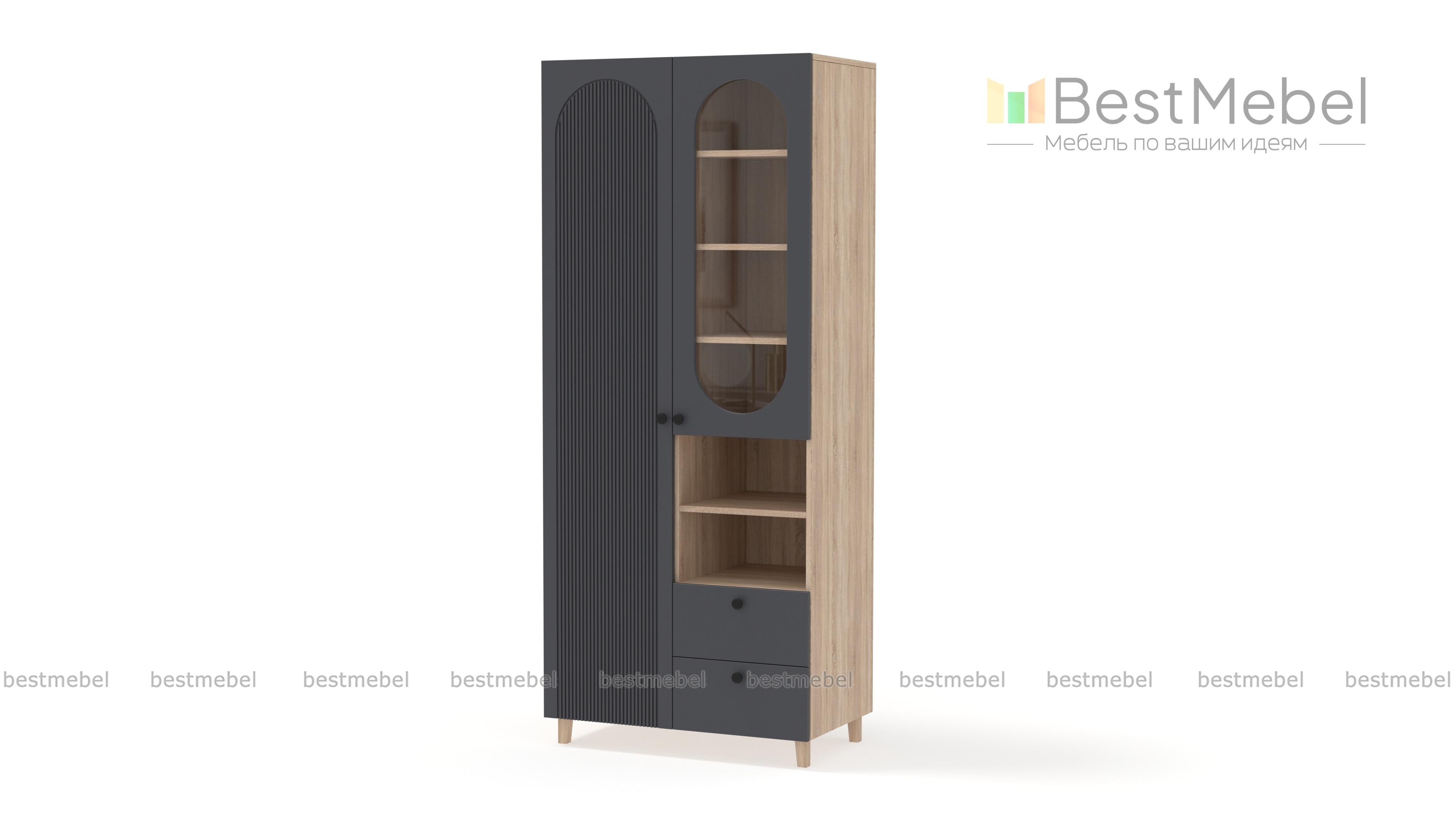 Шкаф распашной Рене 5 BMS