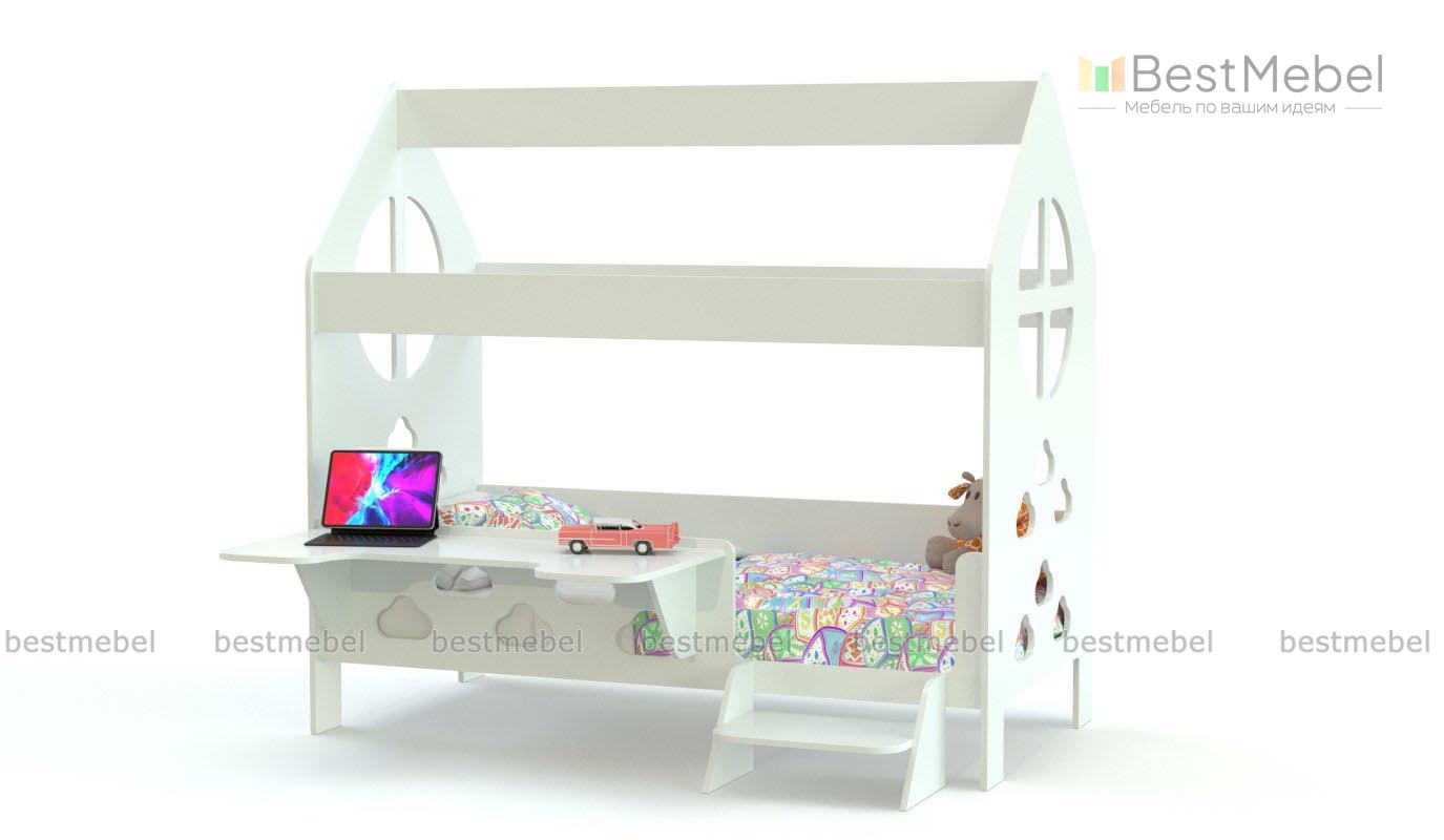 Кровать-домик Лимпо 10.4 BMS