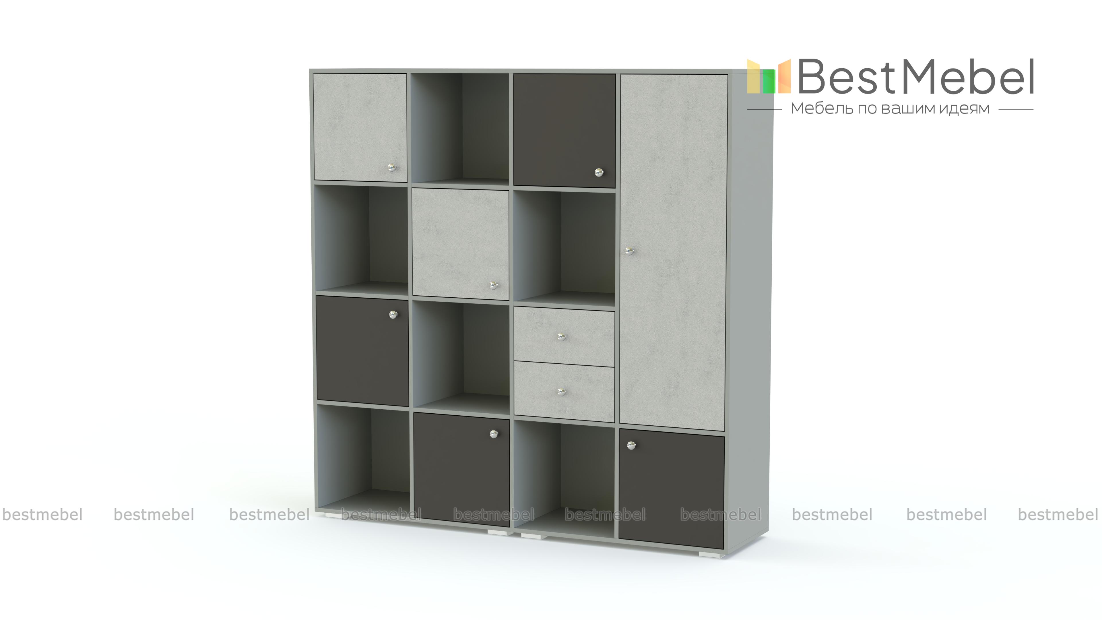 Стеллаж Джери 2 BMS - Фото