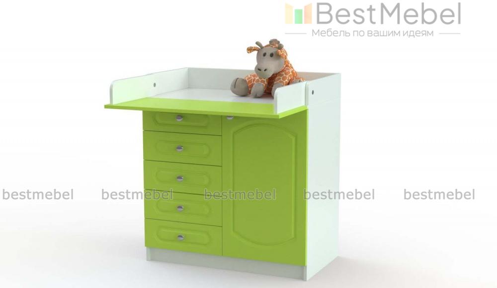 Комод пеленальный Аннет 2 BMS - Фото