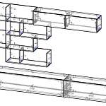 Чертеж Гостиная FlashNika №12 BMS