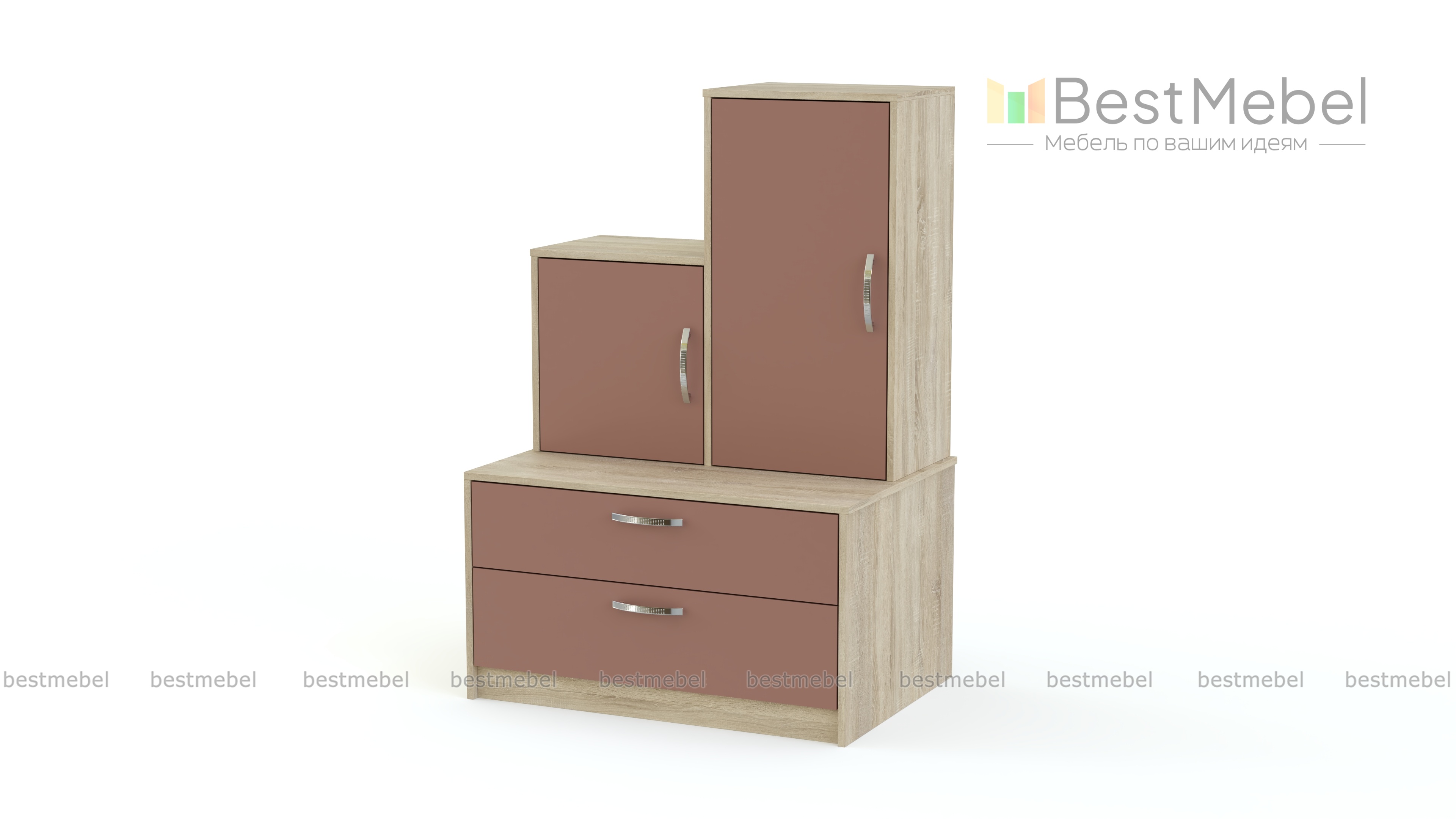Лестница для кровати Роза 1 BMS
