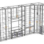 Угловая стенка Бьянка 43 BMS