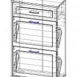 Схема сборки Тумба для обуви М-14 BMS