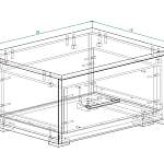 Схема сборки Прикроватная тумба Джулия 2 BMS