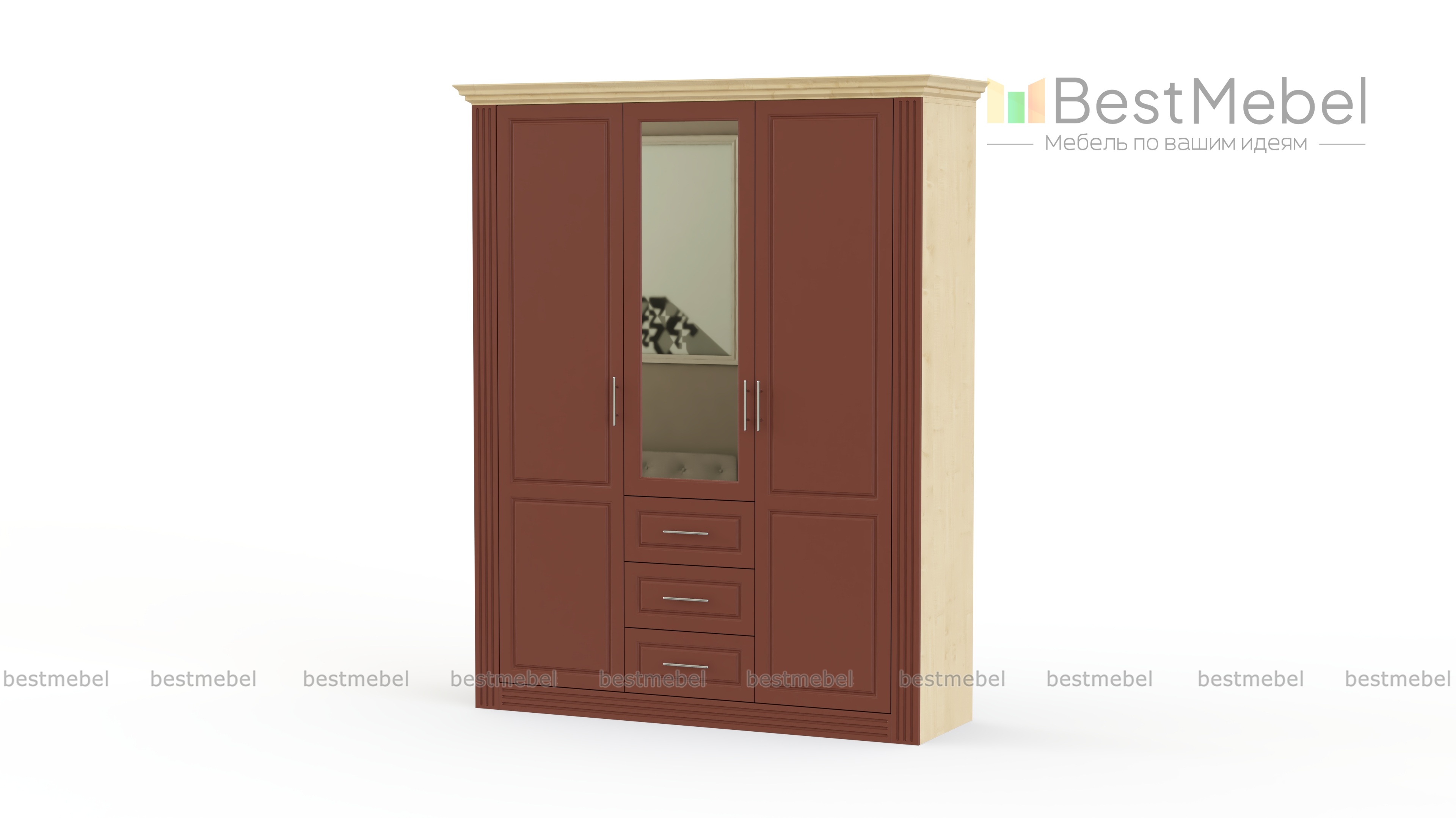 Шкаф распашной Классика 4 BMS