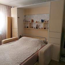 Шкаф-кровать с диваном Фердинан BMS