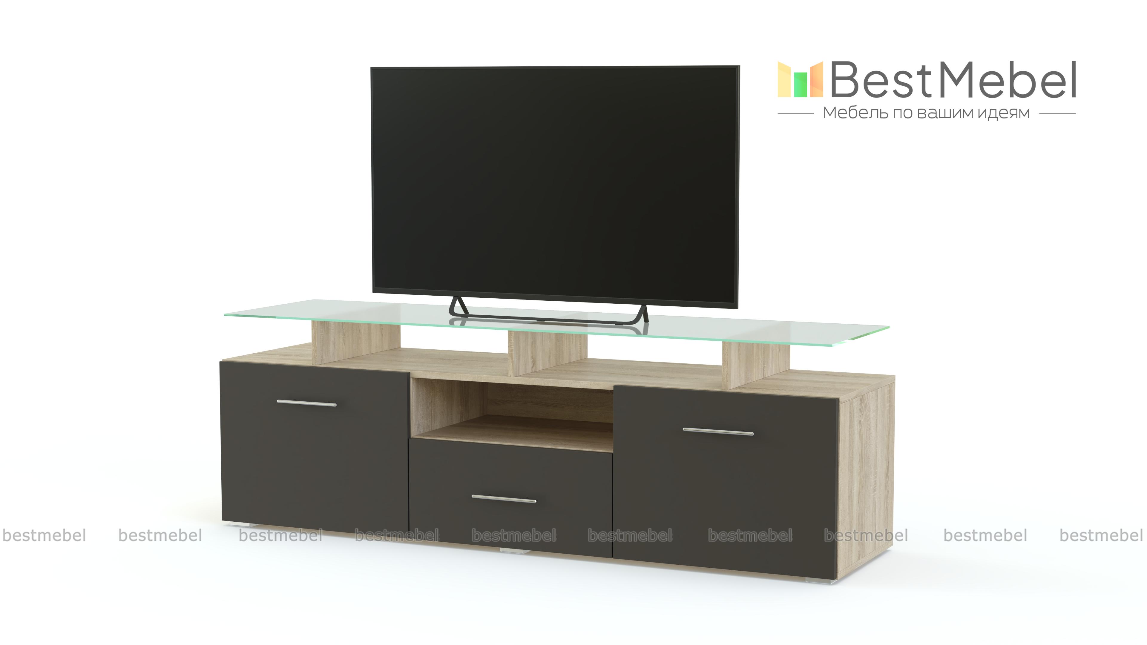 Тумба под ТВ Блеск 4 глянец BMS - Фото