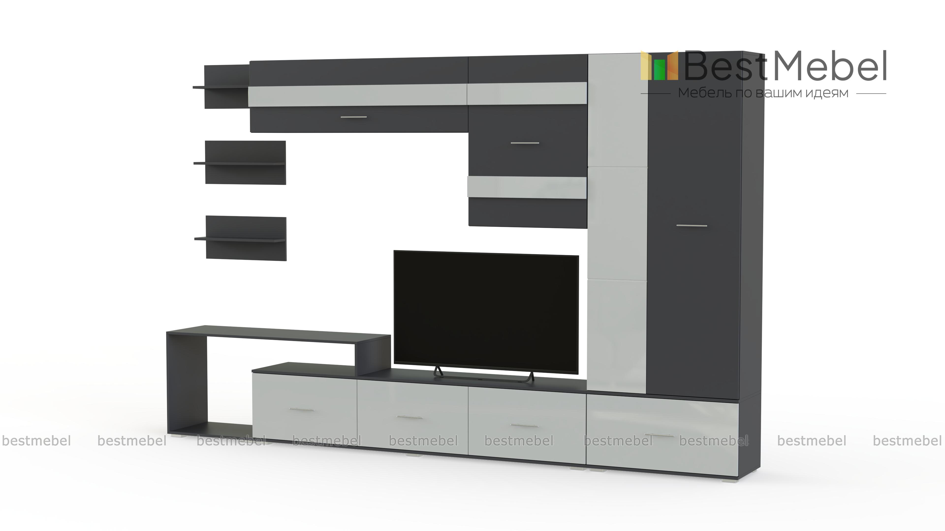 Гостиная Сенатор Комплектация 2 BMS - Фото