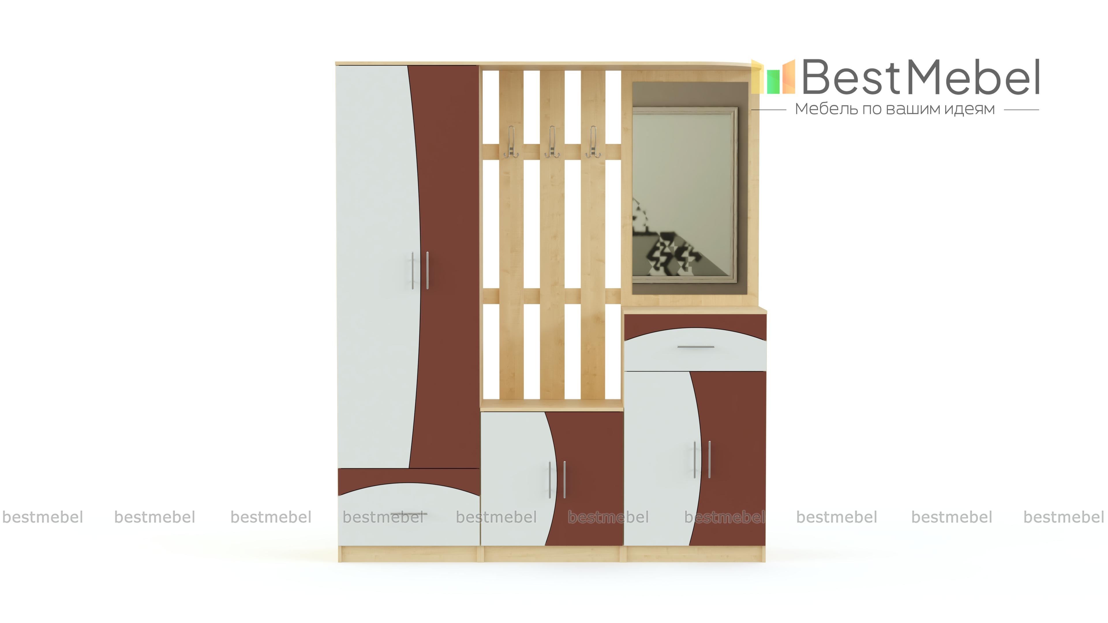 Прихожая Идеал 28 BMS - Фото