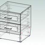 Схема сборки Прикроватная тумба Арина 5 BMS