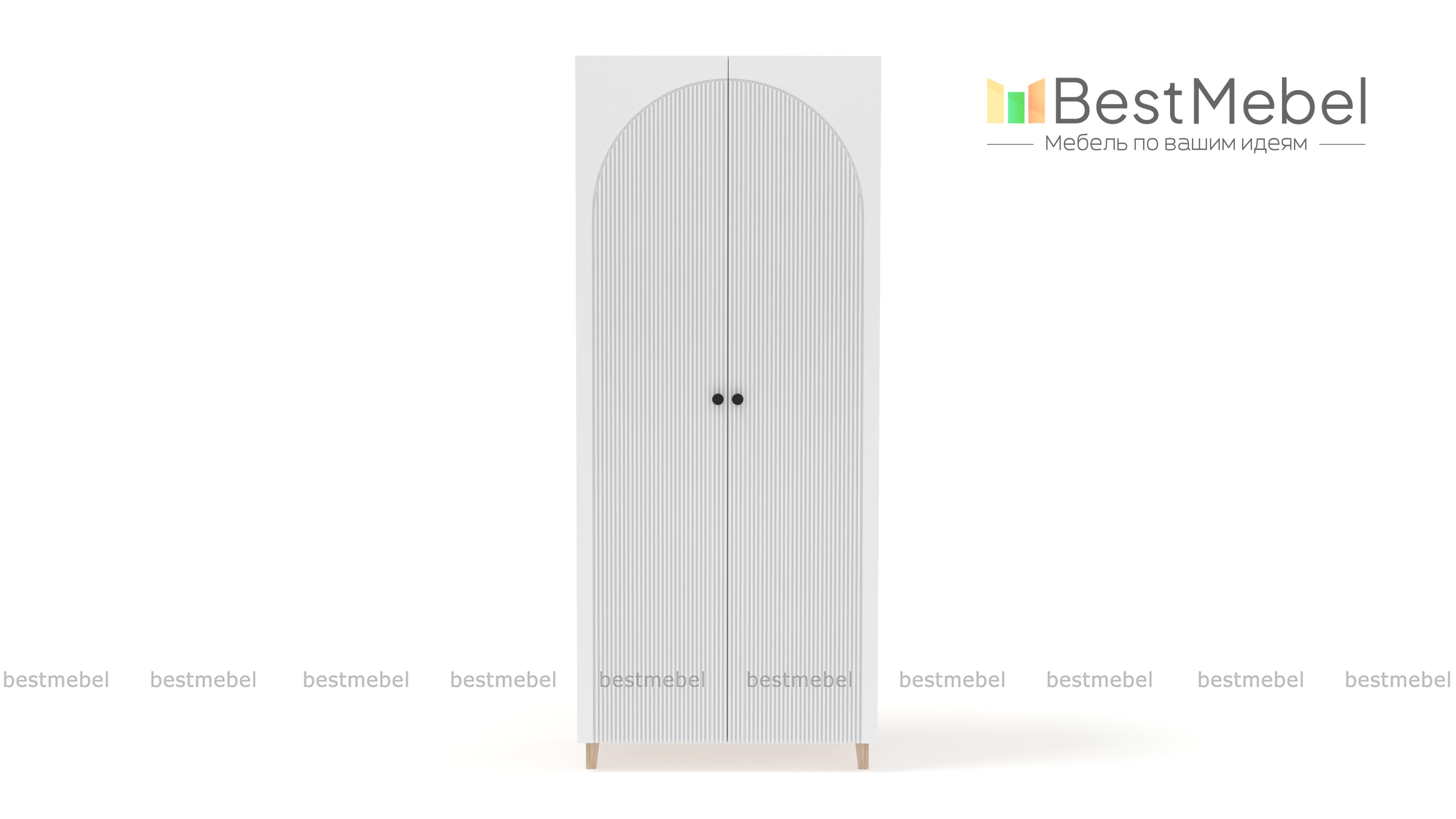 Шкаф распашной Вивьен 4 BMS - Фото