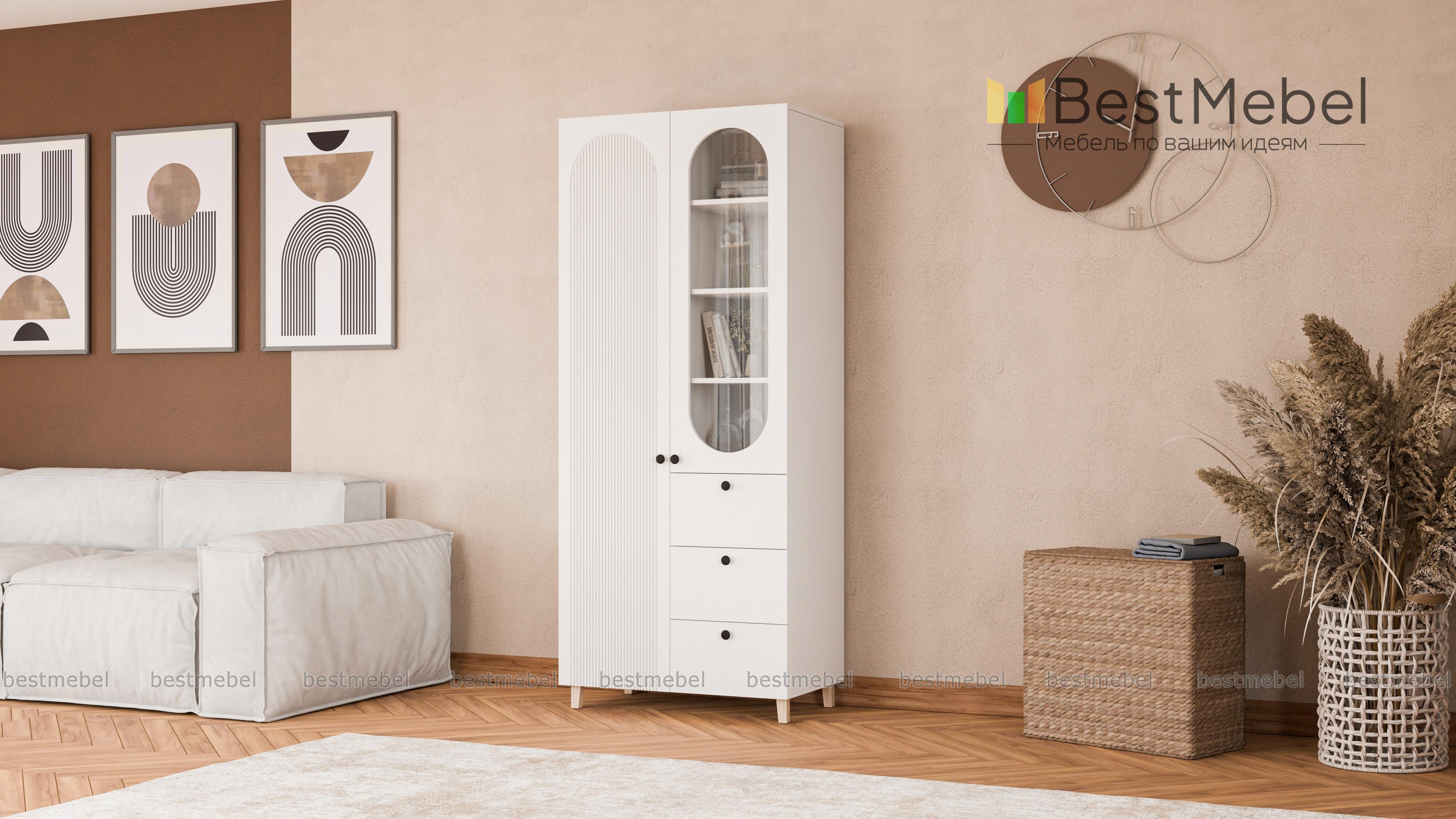 Шкаф распашной Рене 8 BMS - Фото