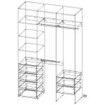 Стеллаж для одежды Мирта 13 BMS