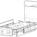 Схема сборки Кровать Стэлла 1 BMS