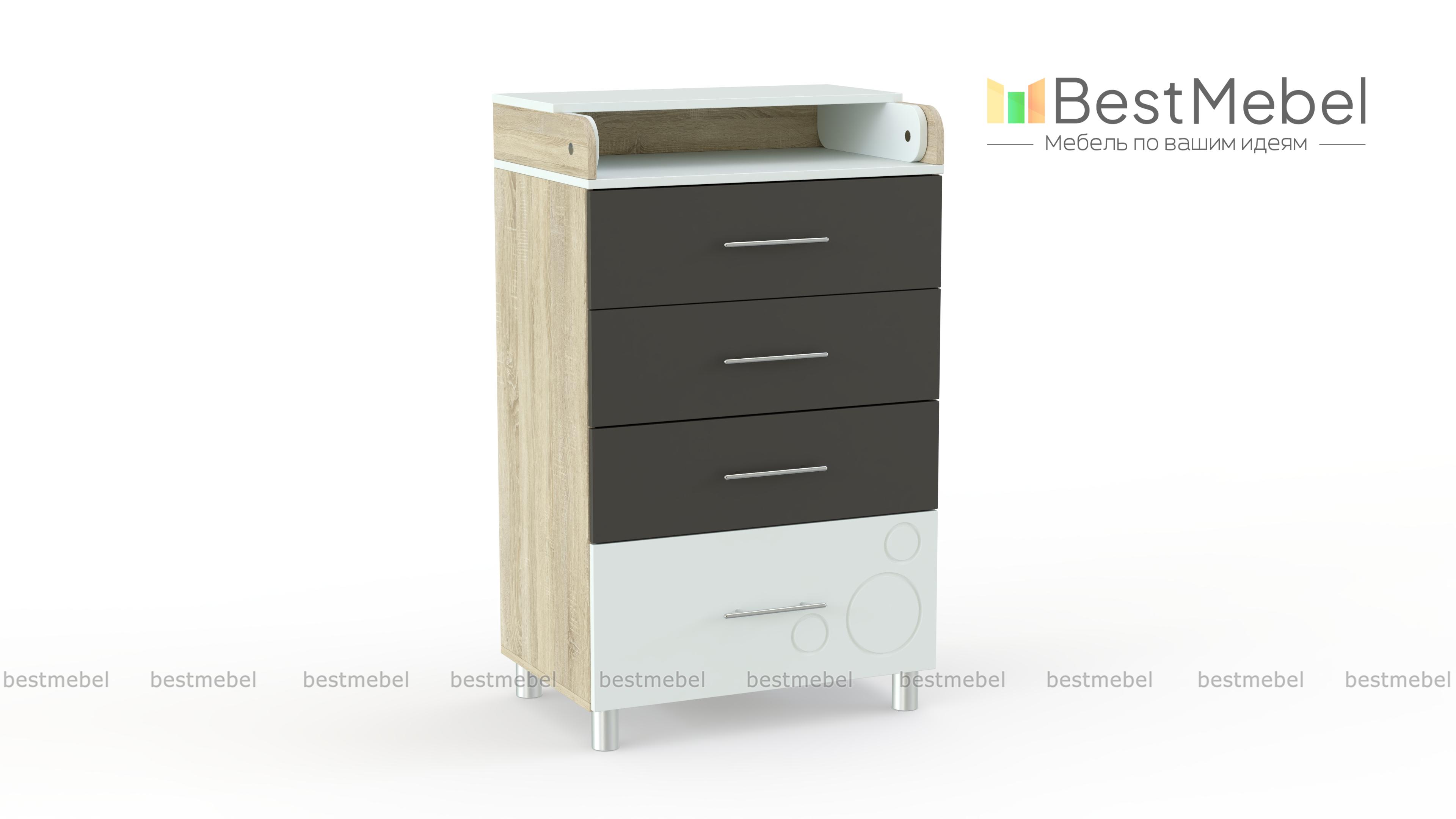 Пеленальный комод Флай 1 BMS - Фото